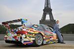 BMW M3 GT2 Art Car by Jeff Koons 2010 года